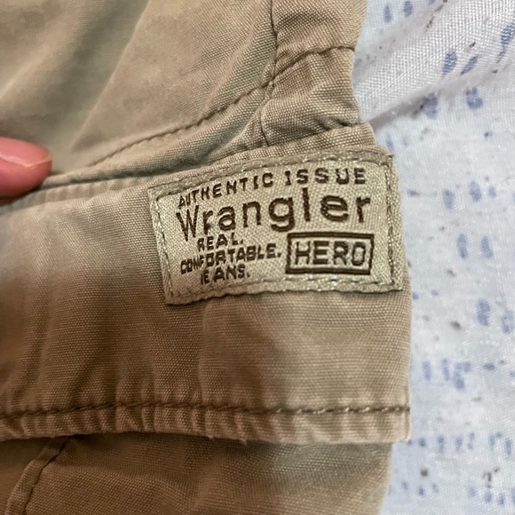 Vintage Wrangler Cargo Shorts 100% Cotton - Picture 3 of 4